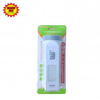 SS978A LED RECHARGEABLE TORCH LIGHT
